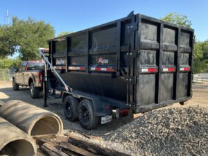 21‑Yard Roll‑Off Dumpster – (6‑ft Side Walls)